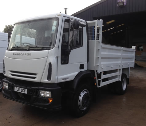 Iveco Tipper full re paint
