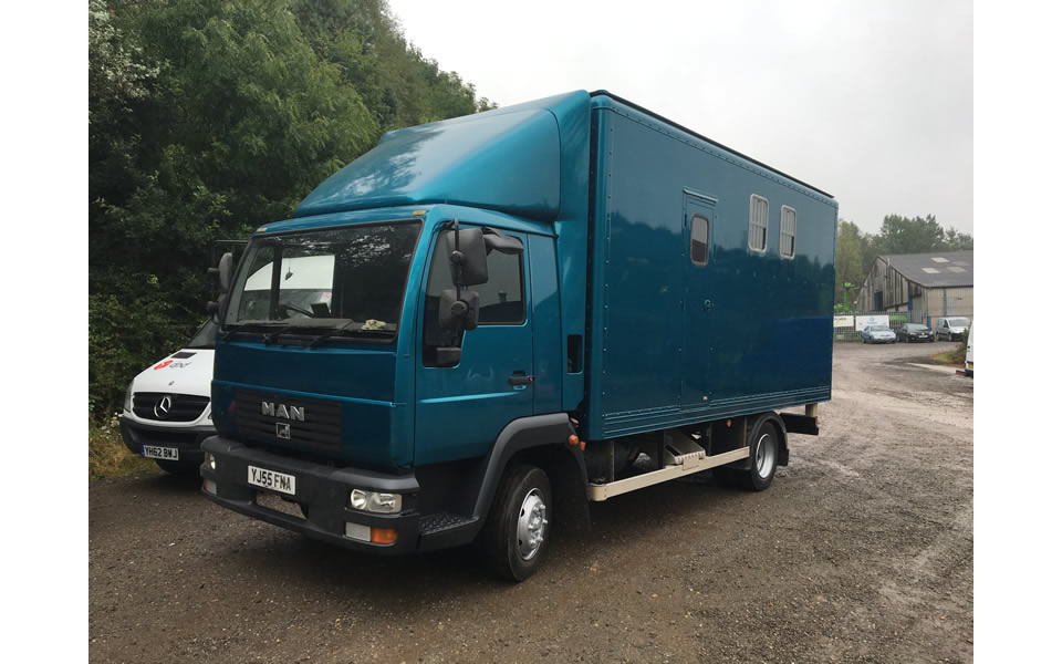 Painted truck MAN