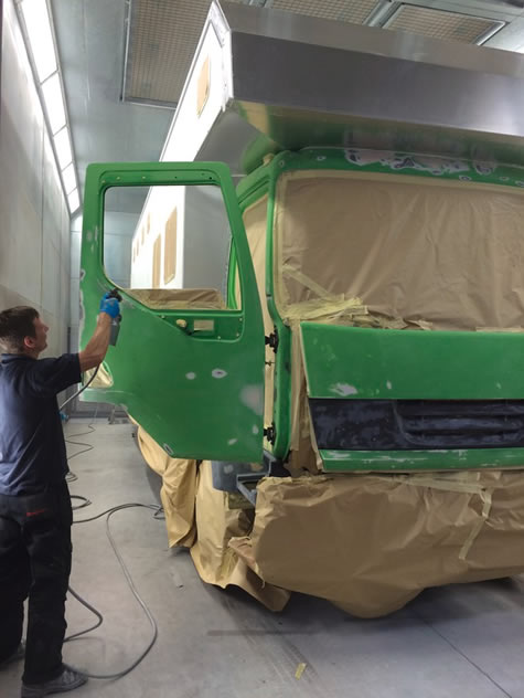 Lorry Full respray